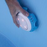 Gre lampe led pour piscine hors sol blanc et bleu