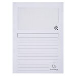Paquet De 100 Chemises À Fenetre Forever - 22x31cm - Couleurs Assorties - X 4 - Exacompta