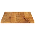 vidaXL Dessus de table 110x50x2 5cm rectangulaire bois massif manguier