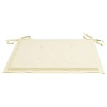 vidaXL Chaises pliables d'extérieur lot de 4 et coussins Bois d'acacia
