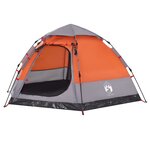vidaXL Tente de camping cabine 4 personnes libération rapide