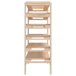 vidaXL Casier à vin 109 5x30x82 cm Bois de pin massif
