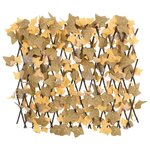 vidaXL Treillis de feuille d'érable artificiel extensible 180x60 cm