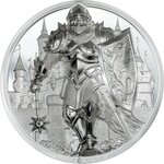 Pièce de monnaie en Argent 25 Dollars g 155.5 (5 oz) Millésime 2024 IRON KNIGHT