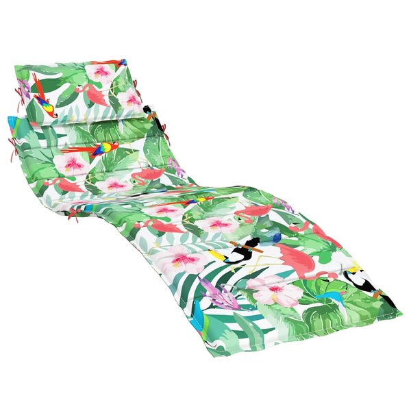vidaXL Coussin de chaise longue multicolore tissu oxford