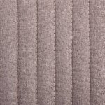 vidaXL Chaises à manger lot de 4 taupe tissu