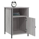 vidaXL Tables de chevet 2 Pièces sonoma gris 40x42x60cm bois d'ingénierie
