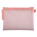 Pochette À Fermeture Éclair En Plastique Souple Chromaline Pastel - A5 - Couleurs Assorties - X 12 - Exacompta