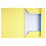 Paquet 50 Chemises Imprimées 3 Rabats Super 210 - 24x32cm - Couleurs Assorties - Exacompta