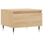 vidaXL Tables basses 2 Pièces chêne sonoma 50x46x35 cm bois d'ingénierie