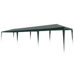 vidaXL Tente de réception 3x9 m PE Vert