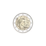 Monnaie 2 euros commémorative luxembourg 2023 - grand duc henri jo
