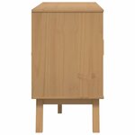 vidaXL Buffet OLDEN marron 114x43x73 5 cm bois massif de pin