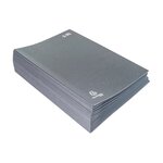 Trieur Rigide Economique Ordonator 32 Compartiments Numériques - 24x34cm - Noir - X 6 - Exacompta