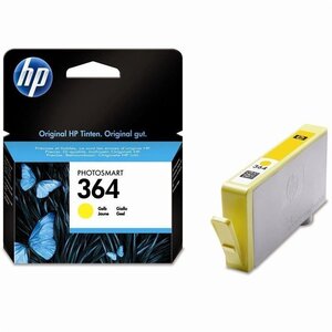 Hp 364 cartouche d'encre jaune authentique pour hp deskjet 3070a et hp photosmart 5525/6525 (cb320ee)