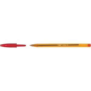 Stylo bille CRISTAL FINE Pointe Fine rouge x 50 BIC