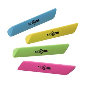 GOMME SANS PVC TRIANGULAIRE 81 x 14 x 14 mm Coloris Aléatoire JPC CREATIONS