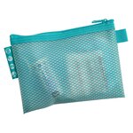 Pochette À Fermeture Éclair En Plastique Souple Chromaline Pastel - A6 - Couleurs Assorties - X 12 - Exacompta
