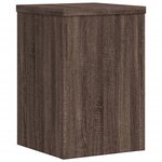 vidaXL Supports pour plantes 2 Pièces chêne marron bois d'ingénierie