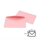 Lot de 500 Enveloppes ELECTIONS 90x140 mm - rose 80 g