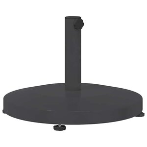 vidaXL Pied de parasol Gris foncé 48 x 48 x 32 cm