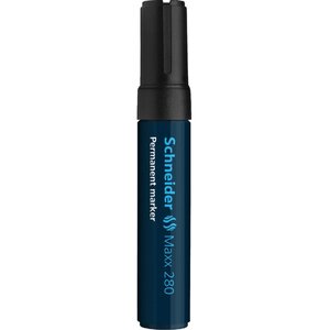 Marqueur permanent Maxx 280 Pte Biseau 4-12 mm Noir SCHNEIDER