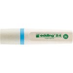 Surligneur Ecoline 24 Bleu clair Pointe Biseautée 2-5 mm x 3 EDDING