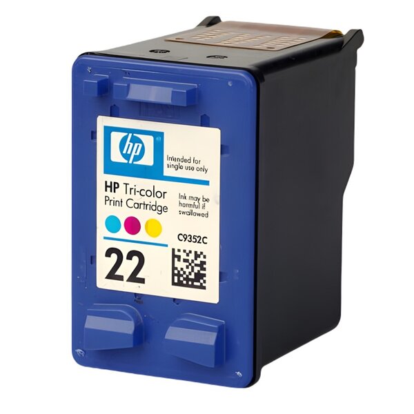 Cartouche d'encre authentique HP 22XL Couleur - programme SECOND