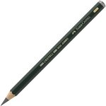 Étui de 5 crayons graphite Castell 9000 Jumbo HB 2B 4B 6B 8B FABER-CASTELL