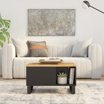 vidaXL Table basse 60x50x35 cm bois de manguier massif