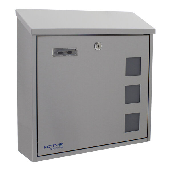 Rottner muro boîte aux lettres en acier inoxydable