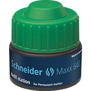 Station de recharge Maxx 640 vert pour Marqueur permanent SCHNEIDER