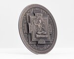 Pièce de monnaie en Argent 2000 Togrog g 93.3 (3 oz) Millésime 2024 Archeology Symbolism MANJUSHRI MANDALA