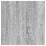 vidaXL Armoire murale Sonoma gris 80x39x40 cm Bois d'ingénierie