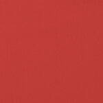 vidaXL Coussins de chaise de jardin lot de 2 rouge 50x50x4 cm