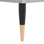 vidaXL Tables de chevet 2 Pièces gris béton 40x30x50 cm bois d'ingénierie
