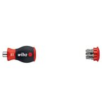 Wiha tournevis à embouts avec porte-embout sb 3801 01 1/4 po