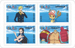 Carnet de 12 timbres - One Piece - Lettre verte