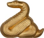 Pièce de monnaie en Argent 1000 Togrog g 31.1 (1 oz) Millésime 2025 Shaped Lunar Year NIMBLE SNAKE