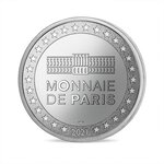 Mini médaille monnaie de paris 2021 - lucky luke