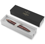 Stylo bille Parker IM Monochrome  Bordeaux  encre bleue  Coffret cadeau