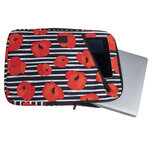 Housse ordinateur 13-14'' motif coquelicot - motif  - exacompta