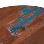 vidaXL Table de bar Bois de récupération massif 75x(76-110) cm