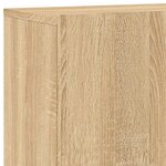 vidaXL Meuble TV mural chêne sonoma 100x30x41 cm