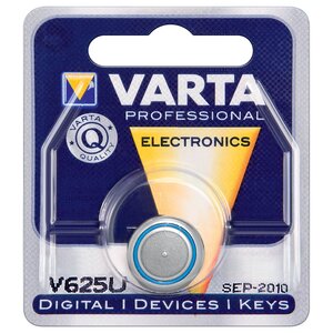 pile bouton alcaline 'Electronics' V625U (LR9) 1,5 Volt VARTA