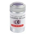 Boîte de 6 cartouches d'encre standard Poussière de lune HERBIN