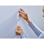 Pack 9 Languettes Powerstrips Adhésives Papier peint - Plâtre 0 5Kg x 15 TESA