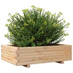 vidaXL Jardinière 90x60x26 5 cm bois de pin massif