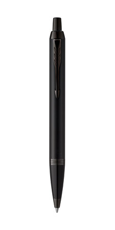 PARKER IM Monochrome Stylo bille  Noir Mat  recharge bleue pointe moyenne  Coffret cadeau