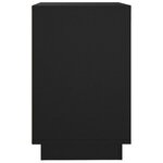 vidaXL Buffet Noir 102x35x60 cm bois d'ingénierie